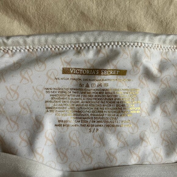 Victoria's Secret White Bikini Bottom - Picture 2 of 3
